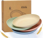 9 Inch Unbreakable Wheat Straw Plates - Image 8