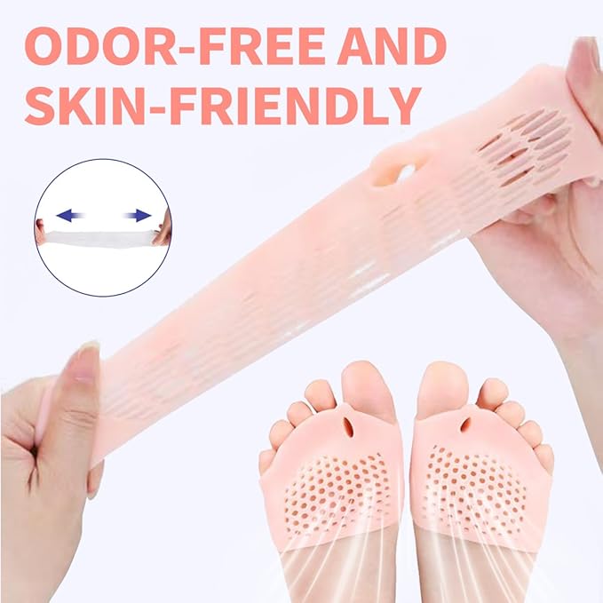 Toe separators for Women & Men， ball of foot bunion corrector toe spacers ，toe protectors women，4-Pairs bunion pads,2025 New