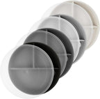 9 Inch 4PCS Divided Plates by greenandlife