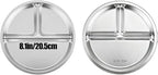 PandaEar Stainless Steel Divided Plates - Image 3