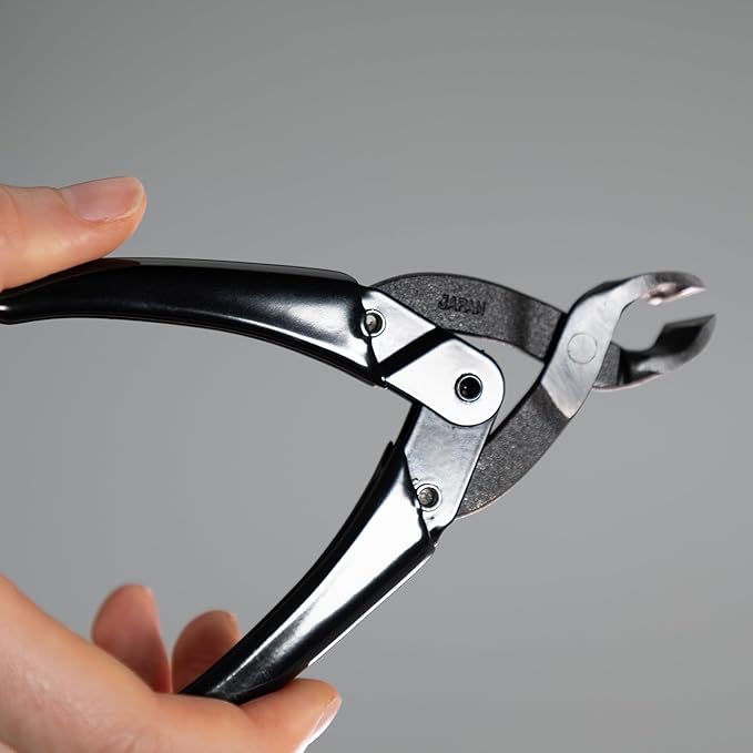 Asayu Japan Nail Clippers for Thick Nails – Ergonomic Japanese Nail Trimmer with Lever-Action | High-Carbon Steel (S58C) | Precision for Ingrown Nails & Seniors | Includes Nail File | Made in Japan
