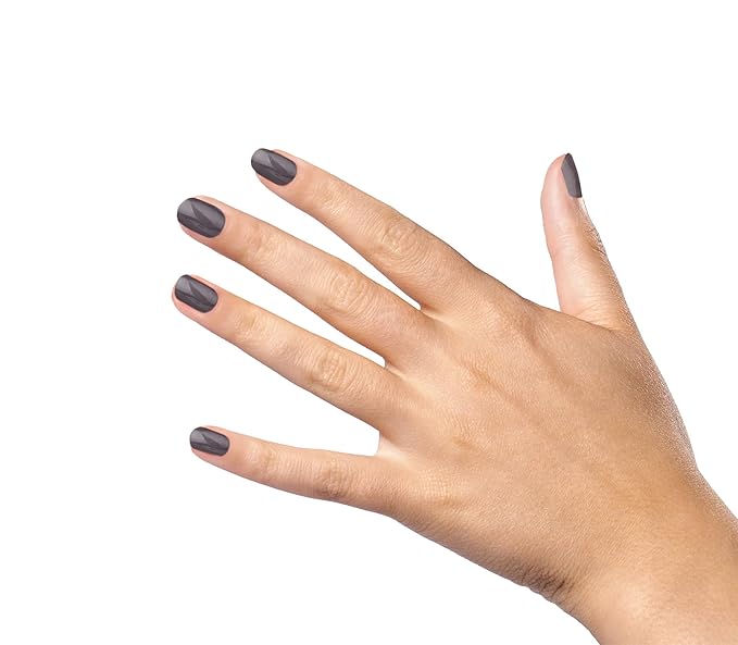 duri Nail Polish, 569 Gin Greyhound, Gray, Full Coverage, Glossy Finish, Fast Drying, Easy to Apply, 0.5 Fl Oz