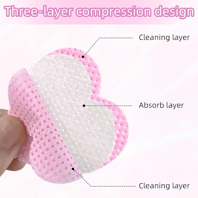 400Pcs Lint Free Nail Wipes,Nail Polish Remover Wipes,Eyelash Extension Glue Wipes,Nail Polish Remover Pads,Nail Supplies,for Lash Extension Supplies,Nail Art(White,Pink)