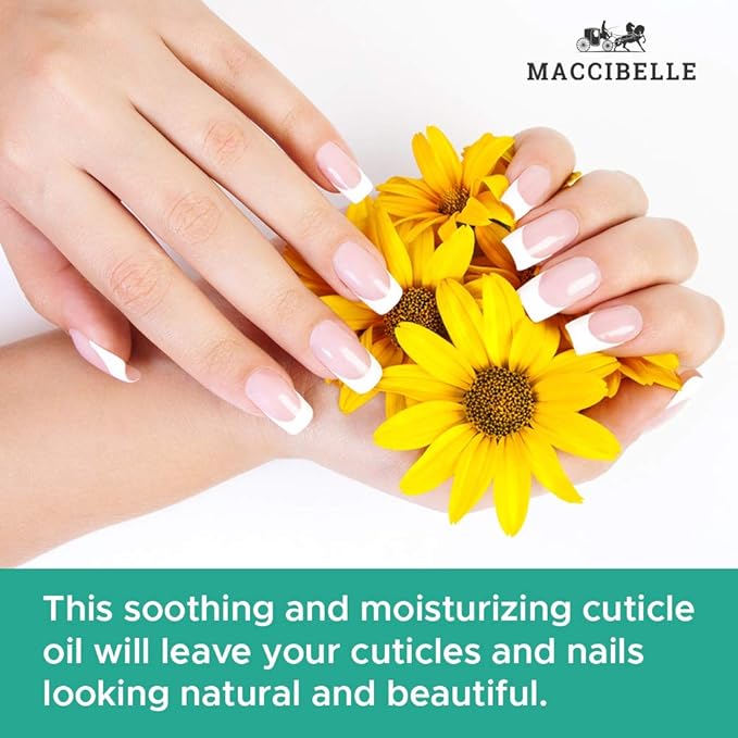 Maccibelle Pomegranate Pure Cuticle & Nail Oil Pen 2ml Heals Dry Cracked Cuticles.