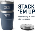 YETI Rambler 16 oz Stackable Tumbler, Vacuum Insulated, Stainless Steel - Image 6