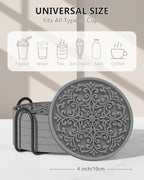 Drink Coasters, Coasters Set of 6 - Image 2