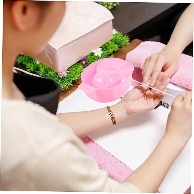 Soaking Bowl Nail Removal Manicure Care Rectangular Nail Art Bowl Professional Home Use