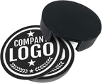 Custom Leather Coasters with Logo - Image 4