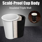 Lamosi 3 Pack 16oz Ripple Insulated Disposable Cups - Image 3