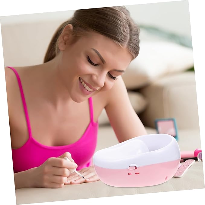 Electric Nail Soak Bowl for Manicure 1-Piece Hand Soaking Tool for Nail Art and Gel Removal Professional Manicure Supplies for Home and Salon