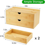 Neando Bamboo Desk Organizer - Image 4