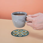 Daisy Coasters for Drinks, Daisy Decor Bar Drink Coasters for Coffee Table - Image 8