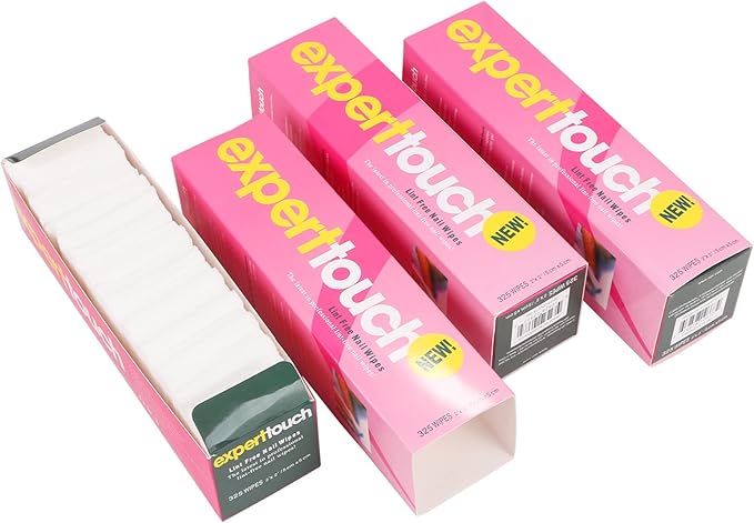975 Pieces Nail Wipes for Gel Nails Lint Free, Cotton Pad Nail Wipe