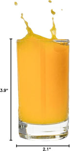 Vikko SMALL Juice Glasses, 4.75 Ounce Small Glass Cups, Thick and Durable Juice - Image 8