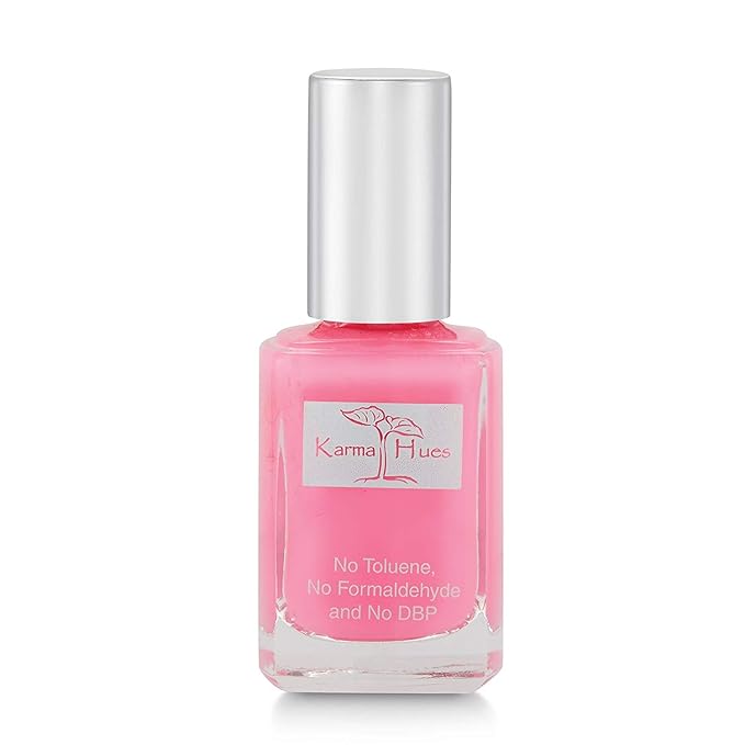 karma organic Natural Non toxic Nail polish - Vegan and Cruelty Free Nail Paint for Nail Art - Fast Drying Nail Polish for Women - Long Lasting Nail Polish (LETI)