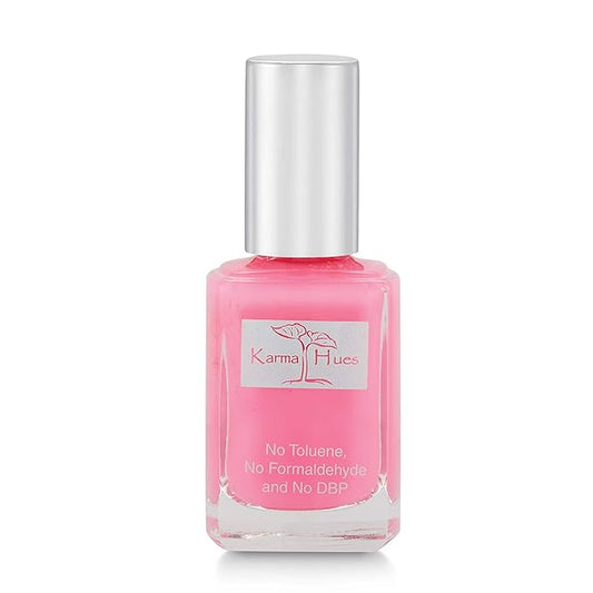 karma organic Natural Non toxic Nail polish - Vegan and Cruelty Free Nail Paint for Nail Art - Fast Drying Nail Polish for Women - Long Lasting Nail Polish (LETI)