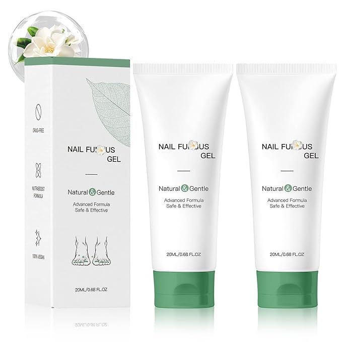 2PCS Nail Repair Gel, Nail Growth Repair Cream, Multi-Purpose Nail Repair