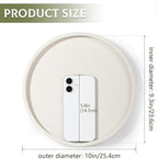 Silicone Bathroom Tray Coffee Table Decor Perfume Organizer, Waterproof - Image 6