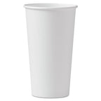 Solo 420W-2050 20 oz White SSP Paper Hot Cup by SOLO