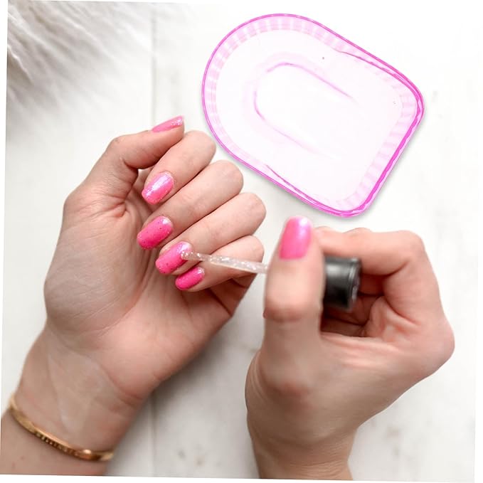 Nail Soaking Bowl for Manicure and Nail Art Comfortable Design and Softening for Home and Salon Use