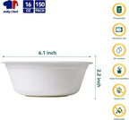 Compostable Disposable Paper Bowl Heavy Duty Soup Containers Biodegradable - Image 2