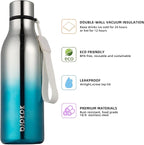 BJPKPK 18oz Insulated Water Bottle, Stainless Steel Bottle - Image 2