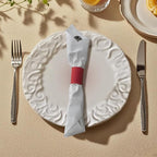 Self-Adhesive Napkin Bands, elegant table setting, - Image 2