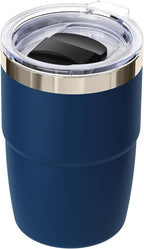 8 oz Stackable Stainless Steel Coffee Mug by ZREGGUR