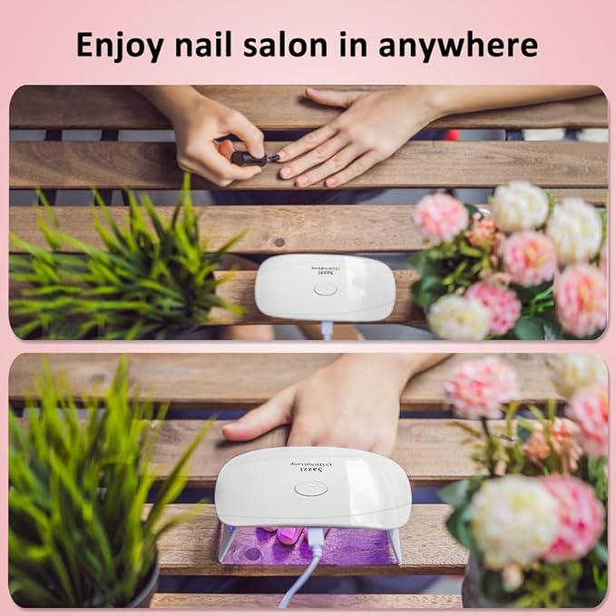 UV LED Nail Lamp UV Light for Gel Nails, Nail Dryer for Gel Polish and Resin, Curing light24W