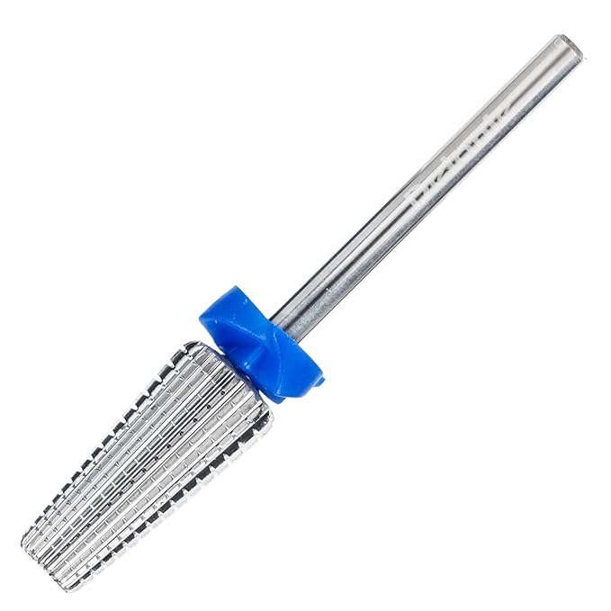 Delanie 5-in-1 Carbide Nail Drill Bit for Professional Nail Tech, 3/32", Medium Grit
