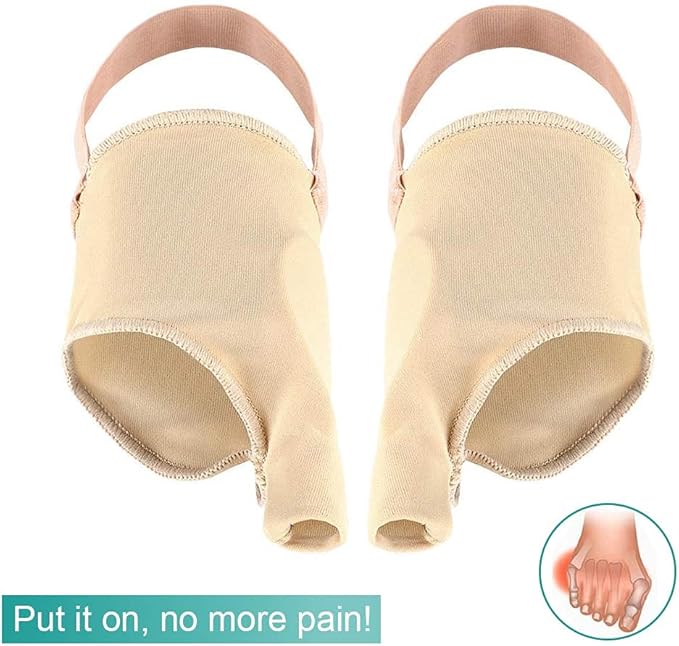 Tailor Bunion Corrector, Bunion Pads for Pinky Relief, Tailors Bunion Splint for Toe Straightener, Little Toe Separator, Overlapping, Soft Silicone Gel Bunions Pad With Anti-Slip (L)