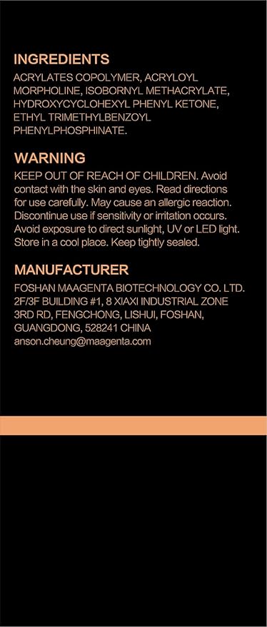 Nicedeco Gel Nail Polish Base Coat 15ml Soak Off Hema Free Long-Lasting DIY Home and Nail Salon