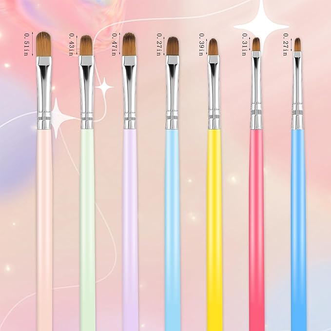 WOKOTO 18 PCS Nail Art Brushes Set Gel Polish Nail Art Design Pen Painting Tools For Acrylic Nails Art Painting Brush Fingernail Brush Nail Cleaning Brush Nail Art Liner Brush And Nail Dotting Pen