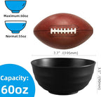 60oz Wheat Straw Bowls, Unbreakable Large Capacity Serving Bowls, Microwave & - Image 5