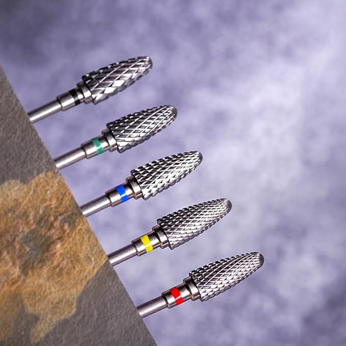 Nail Cutter Drill Bit for Manicure Tungsten Steel Professional Manicure Drill Universal Drill Bits for Nails