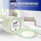 Genuine Joe Printed Paper Plates - Image 3