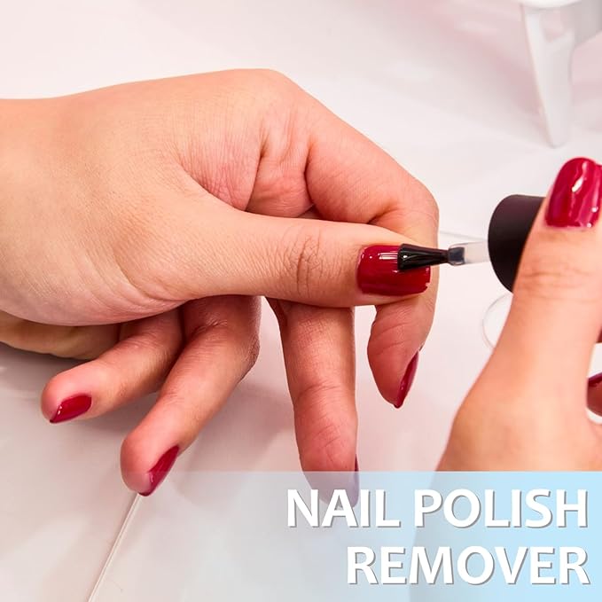 Quick Remover for Gel Nail Polish, Magic Gel Remover Easily Remove Polish in 3min, No Soaking or Wrapping, Professional Nail Remover 15ml