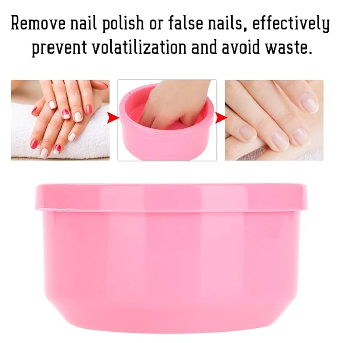 HURRISE Nail Art Soak Bowl, Nail Soaking Bowl, Polish Treatment Hand Soak Bowl Nail Polish Tray Nail Care Tool, Nail Nutrition For Nail Polish Treatments