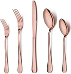 LIANYU 10-Piece Copper Silverware Set by LIANYU