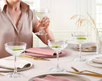 Pasabahce Coupe Cocktail Glasses Set Of 4 - Image 6
