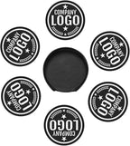 Custom Leather Coasters with Logo - Image 7