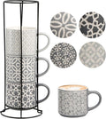 Hiceeden Set of 4 Coffee Mugs by Hiceeden