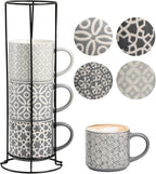 Hiceeden Set of 4 Coffee Mugs by Hiceeden