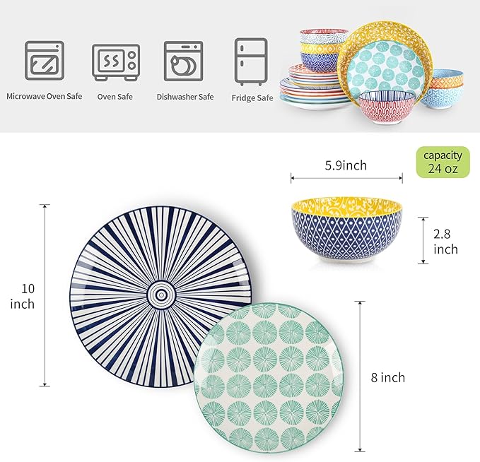 Selamica Ceramic Dinnerware Sets - Image 3