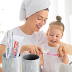 Marble Grey Toothbrush Holders for Bathrooms - Image 2