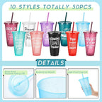 Uiifan 50 Pcs Inspirational Cups Bulk - Image 3