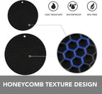 4 Pack Silicone Trivet for Hot Dishes | Heat Resistant Silicone Pot Holders for - Image 2