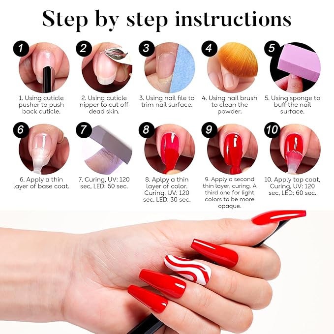 Nicedeco Hema Free Gel Nail Polish Top Coat Cruelty Free Vegan 15ml No Wipe Top Coat High Gloss Shiny Long Lasting Home DIY Professional Manicure