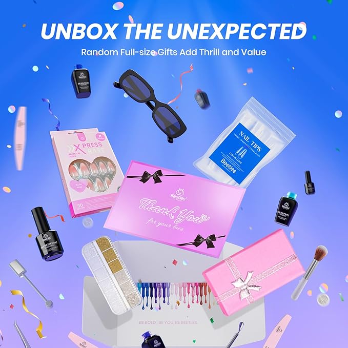 Beetles Jelly Gel Nail Polish Set - Gift Box Nude Sands Collection 75 PCS 20 Colors Jelly Nail Polish Kit Nude Pink Milky White Glitter Silver Cat Eye Base Glossy Matte Top Coat Gift for Women