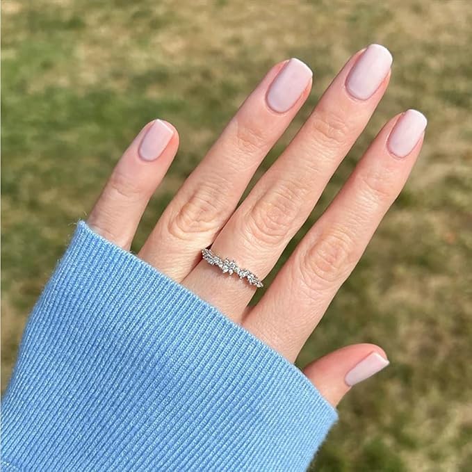 COSMOO Quick Dry Nail Polish, Nude Pink Chip Resistant Manicure, Non-Toxic, Vegan, Cruelty Free, 12ml, Fast Drying in 60 Seconds (Sheer Pale Pink)